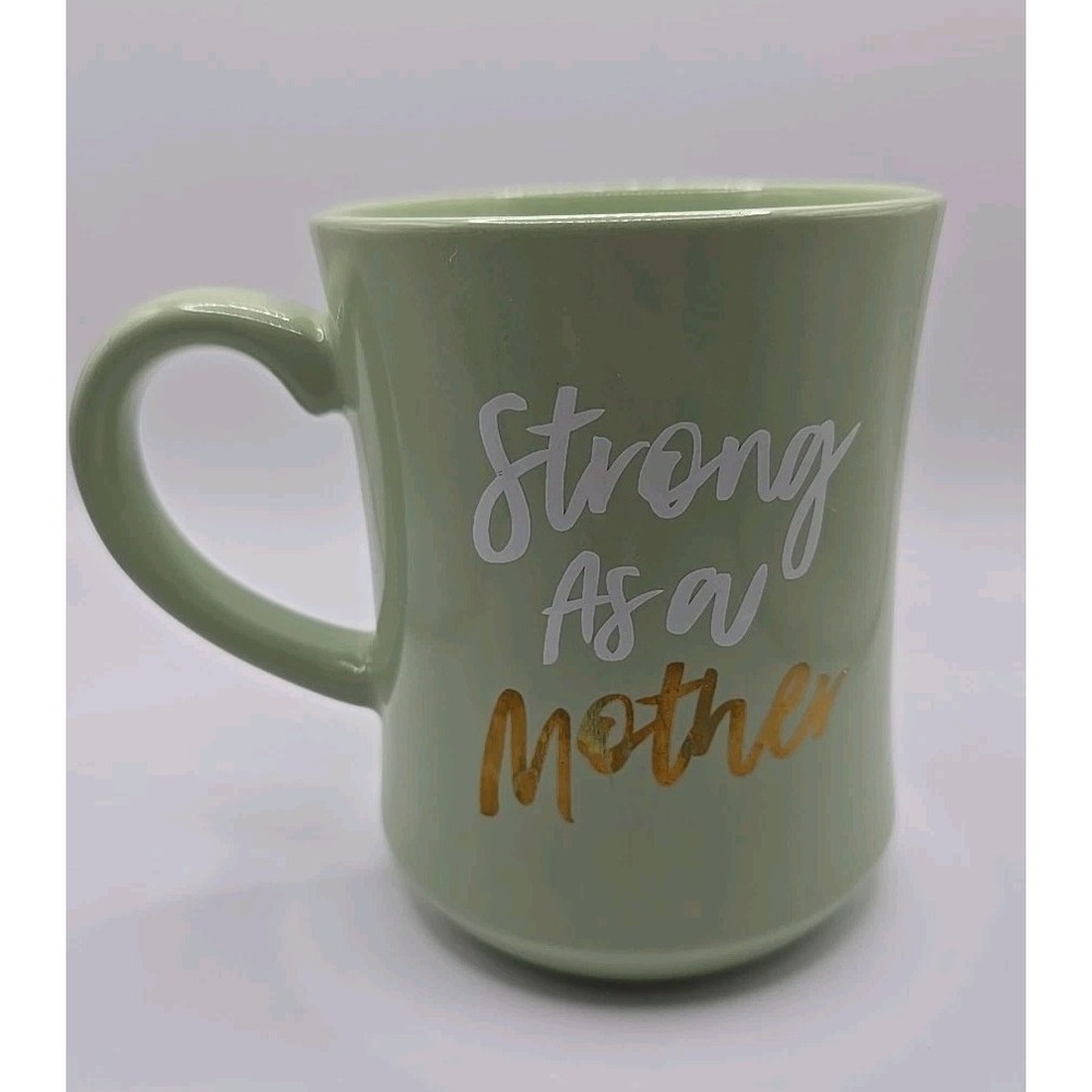 New‎ NWOB Opalhouse Strong As A Mother Saying Coffee Tea Cocoa Family Mug